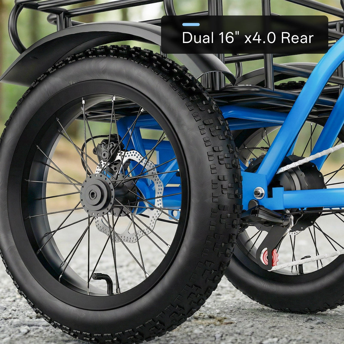 C16 Electric Tricycle 48V 20.8AH